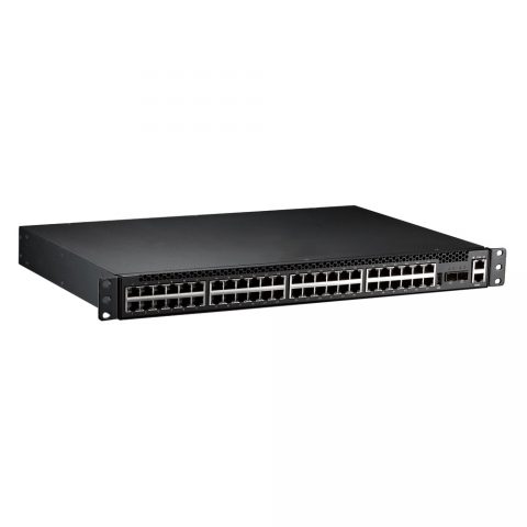 Endüstriyel 48 Port Gigabit Layer 3 Ethernet Switch - Korenix JetNet 7850G-2XG